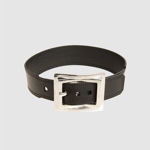 Dsquared2  Black Leather Belt